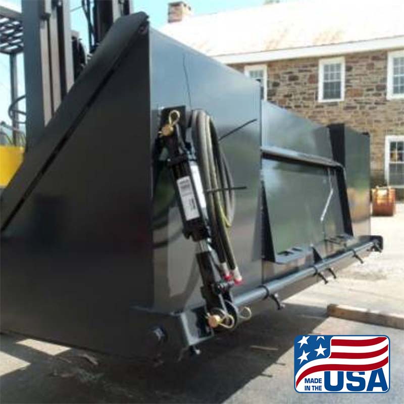 Weld Werx 95" Skid Steer Chipper/Sealcoat Bucket – For Tar & Chip Spreading