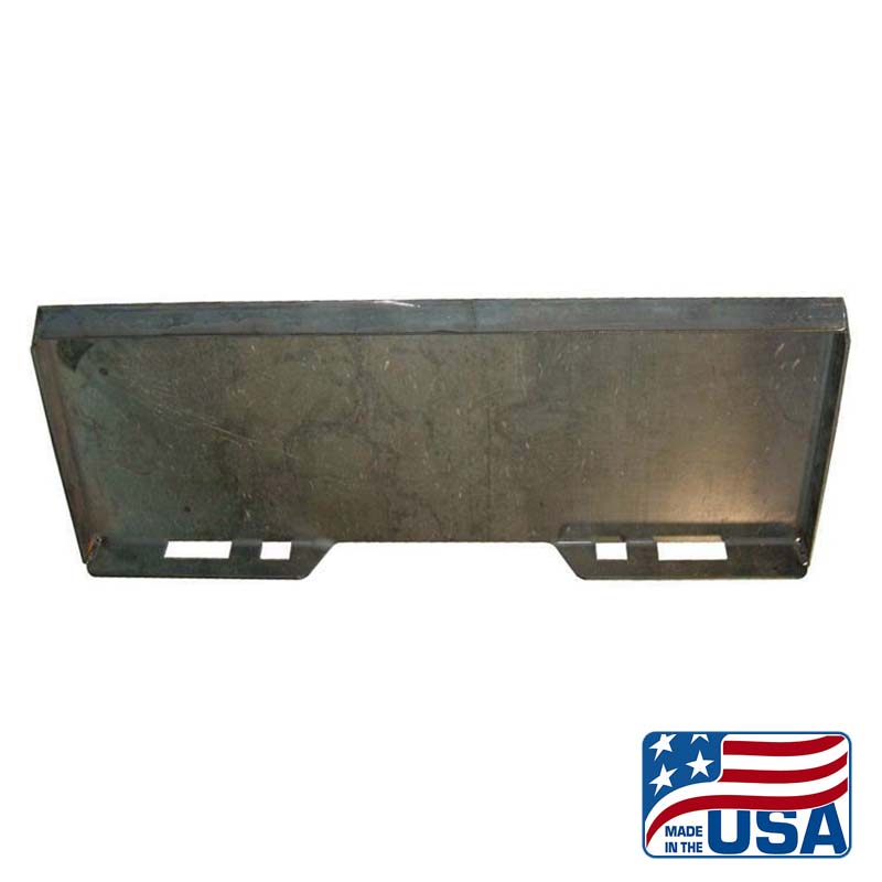 Skid Steer Bobcat Loader Attachment Quick Connect Blank Mount Weld Plate 